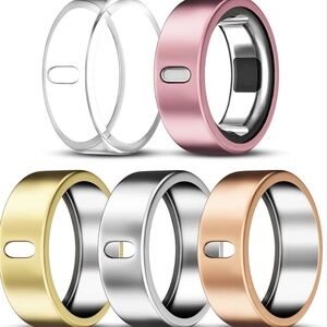 5-Pack Oura Ring Covers • Multiple Colors • Size 12 • NWT